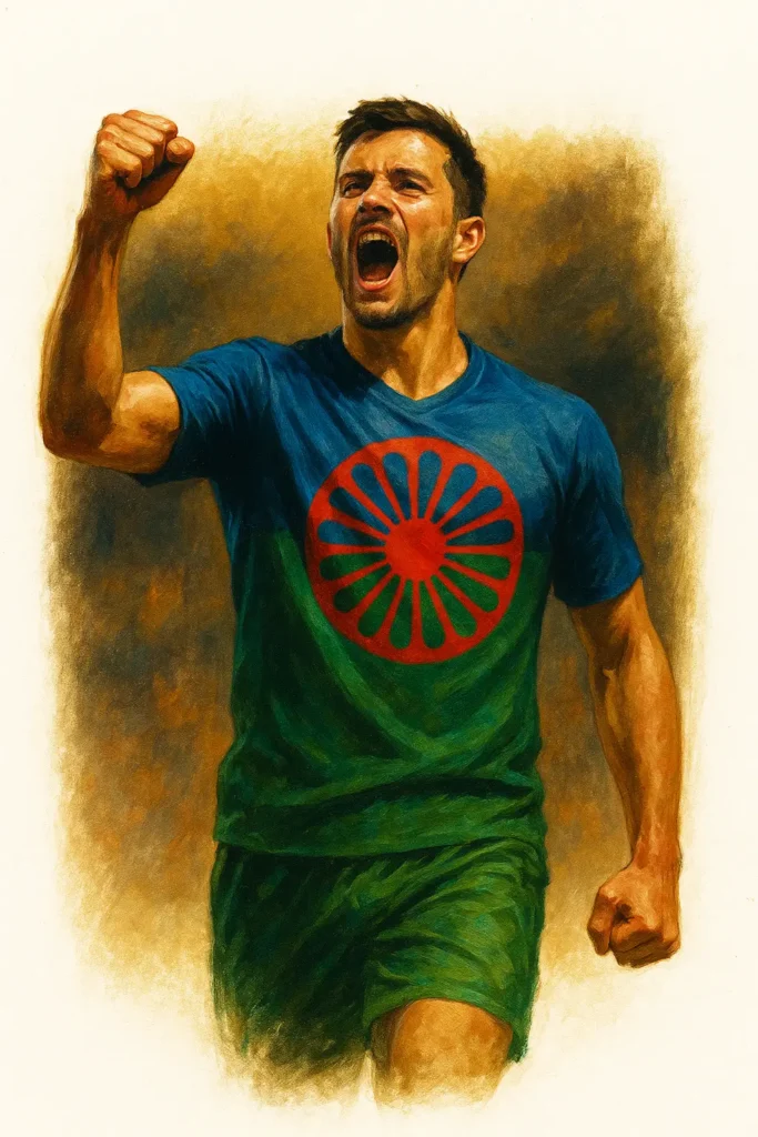 Fc Kampstars Juichende Speler